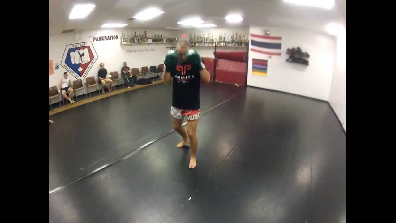 Posener's Pankration & Muay Thai: GoPro Muay Thai Pad Training