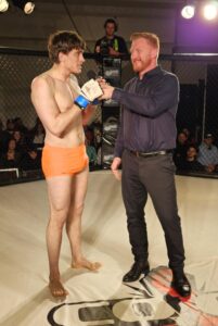 Paul Perperidis interview after 1st Rnd RNC at COGA MMA - Posener's MMA Vancouver