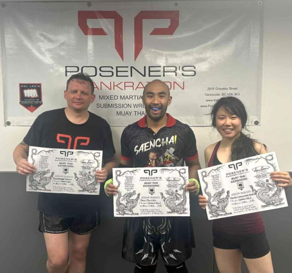 Certification Cycle '25 MMA and Muay Thai - Posener's MMA Vancouver